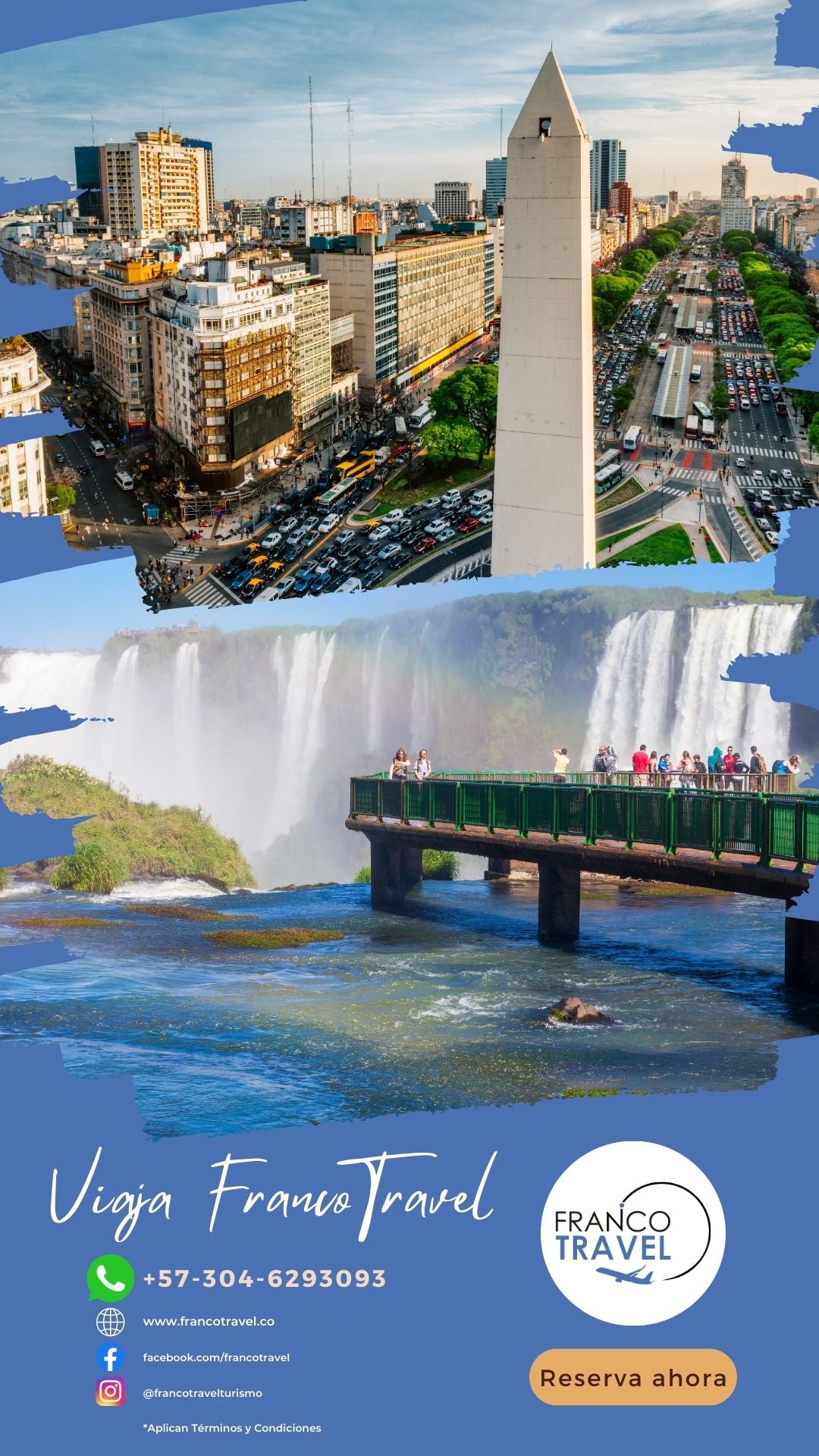 FE15 Buenos Aires y Cataratas del Iguazú 10%OFF