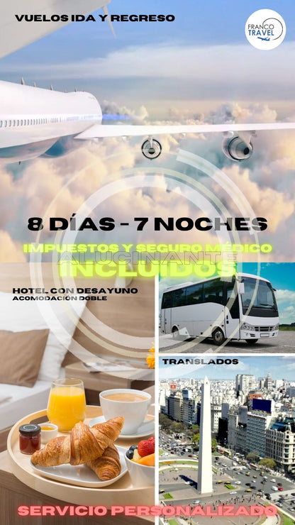 FE15 Buenos Aires y Cataratas del Iguazú 10%OFF